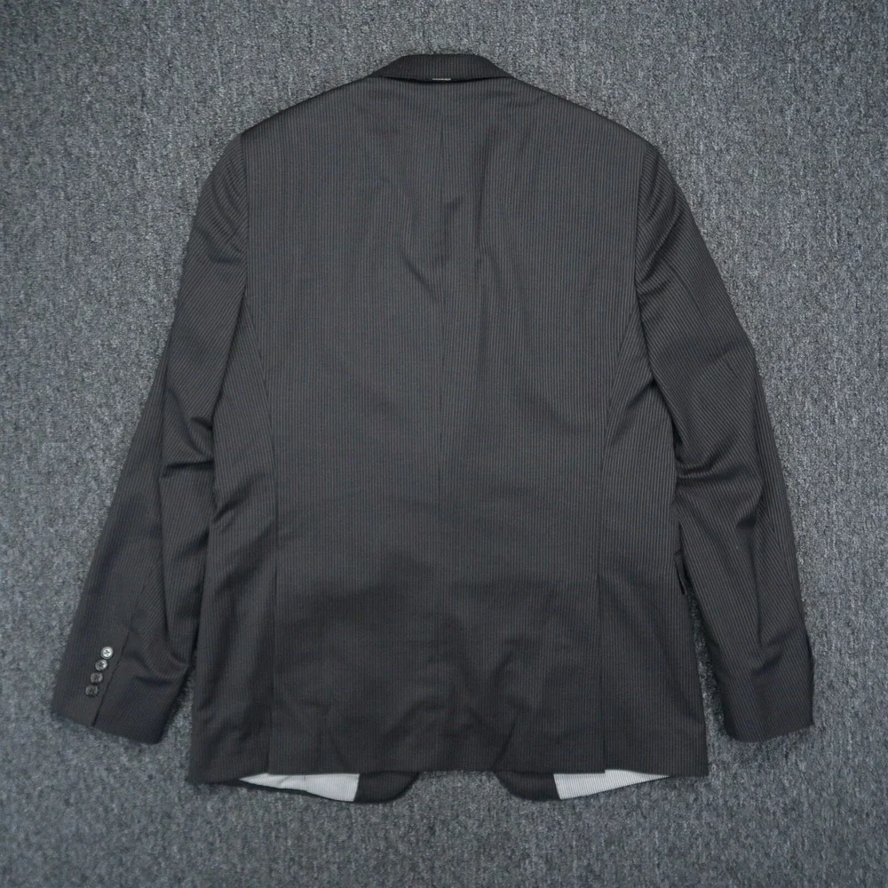 Todd Snyder Blazer Mens 40R Gray‎ Mayfair Fit Wool Pinstripe Sport Coat Jacket